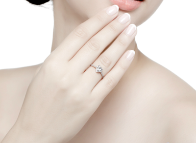 女生右手小拇指戴戒指表示了不谈恋爱的意思