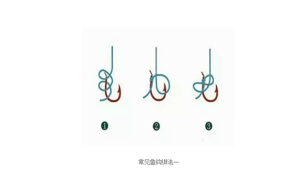 鱼钩的绑法视频图解大全