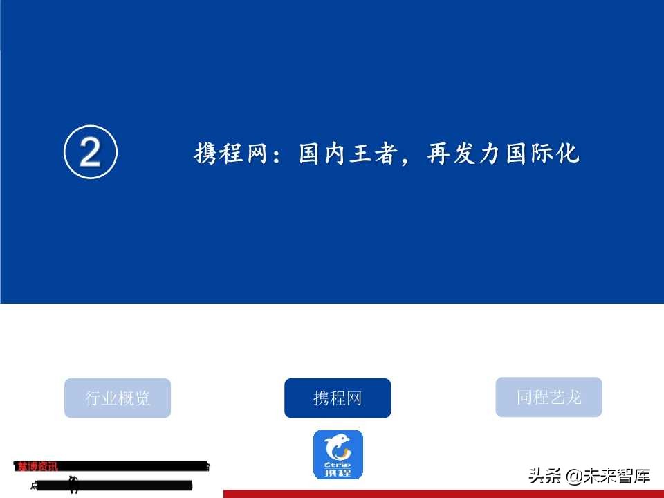 OTA龙头研究：携程垄断中高端，同程艺龙深耕长尾
