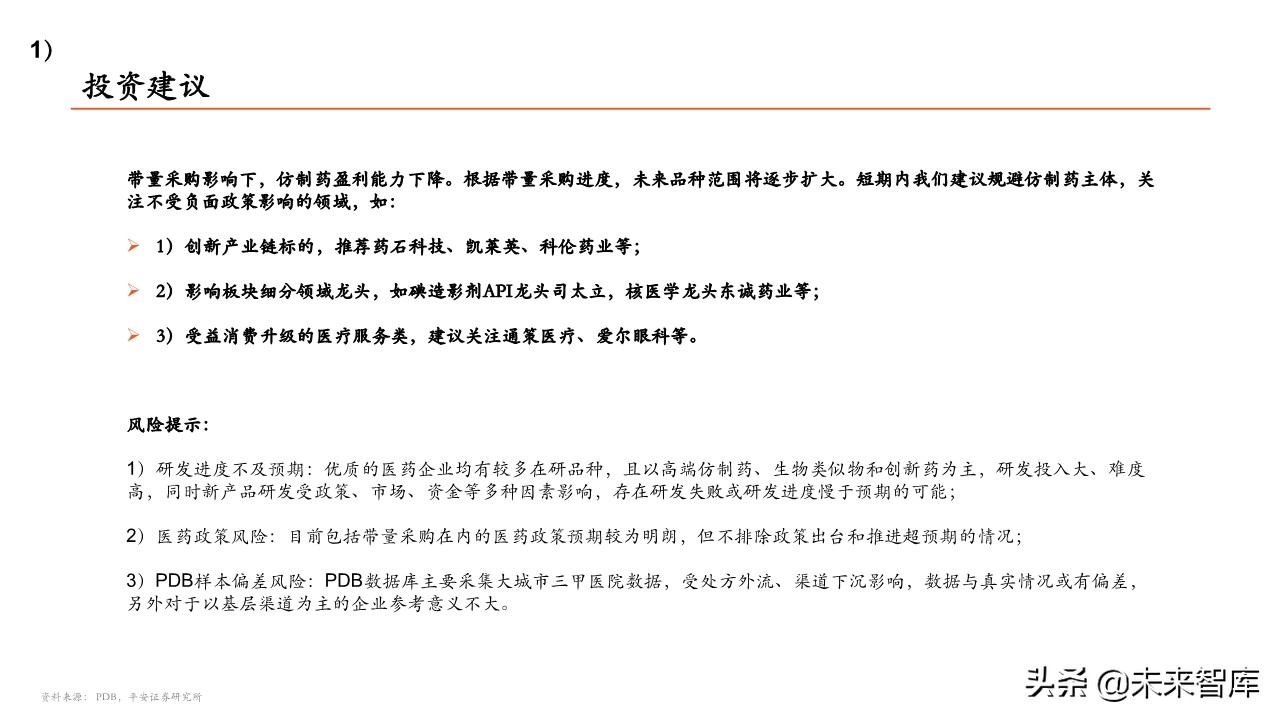 医药行业专题报告：带量采购政策全景分析