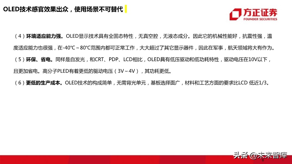 OLED行业深度报告：118页深度解读OLED产业的材料机遇