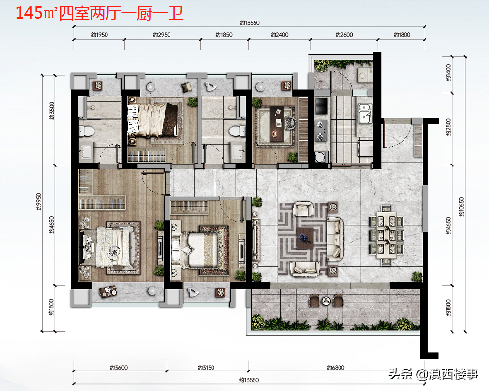 大理人流价格俪人温馨融创大理首子来了