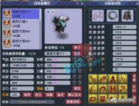 梦幻西游：伦总买下全服第1的18技童子，梧桐打包猛哥4个服战宝宝