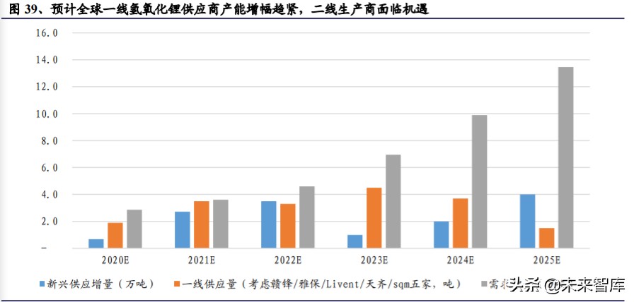 氢氧化锂行业深度报告：电动化大时代，谋远者得利