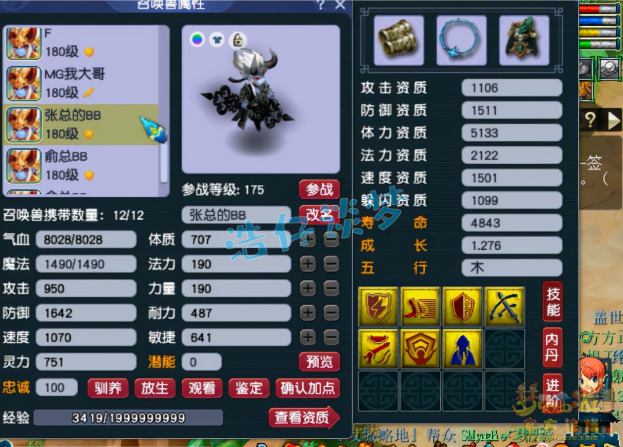 梦幻西游：175服战神木林16+10超强硬件，神佑搭配163特效完美