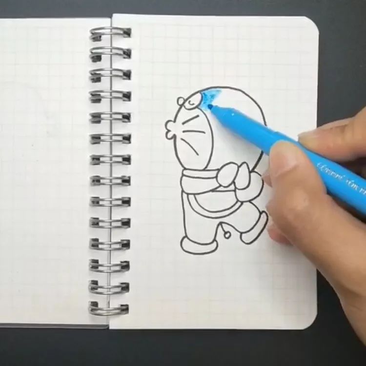 哆啦a夢怎么畫（「一學就會」教你畫，可愛的哆啦A夢~）