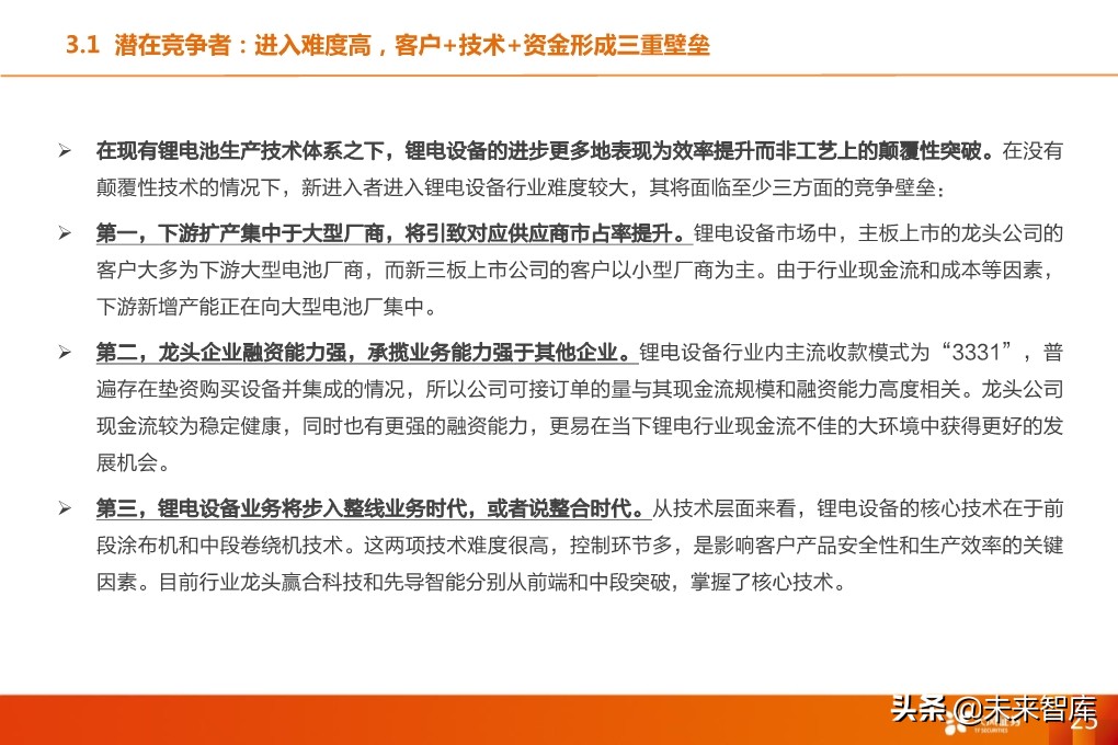 锂电设备行业深度报告：核心供应商受益全球龙头集中扩产