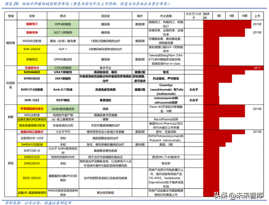 医药行业龙头恒瑞医药深度解析（74页）