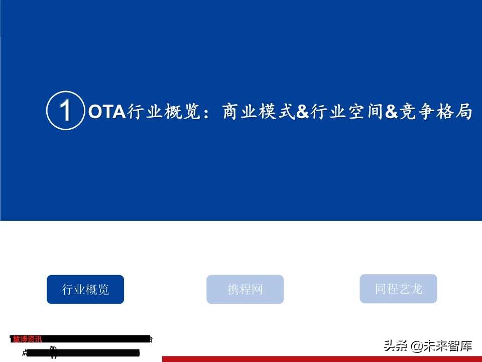 OTA龙头研究：携程垄断中高端，同程艺龙深耕长尾