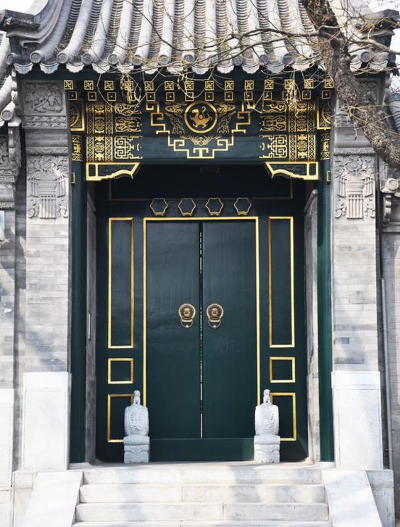 这30款中式庭院大门,任选一款做为自家大门,典雅气派