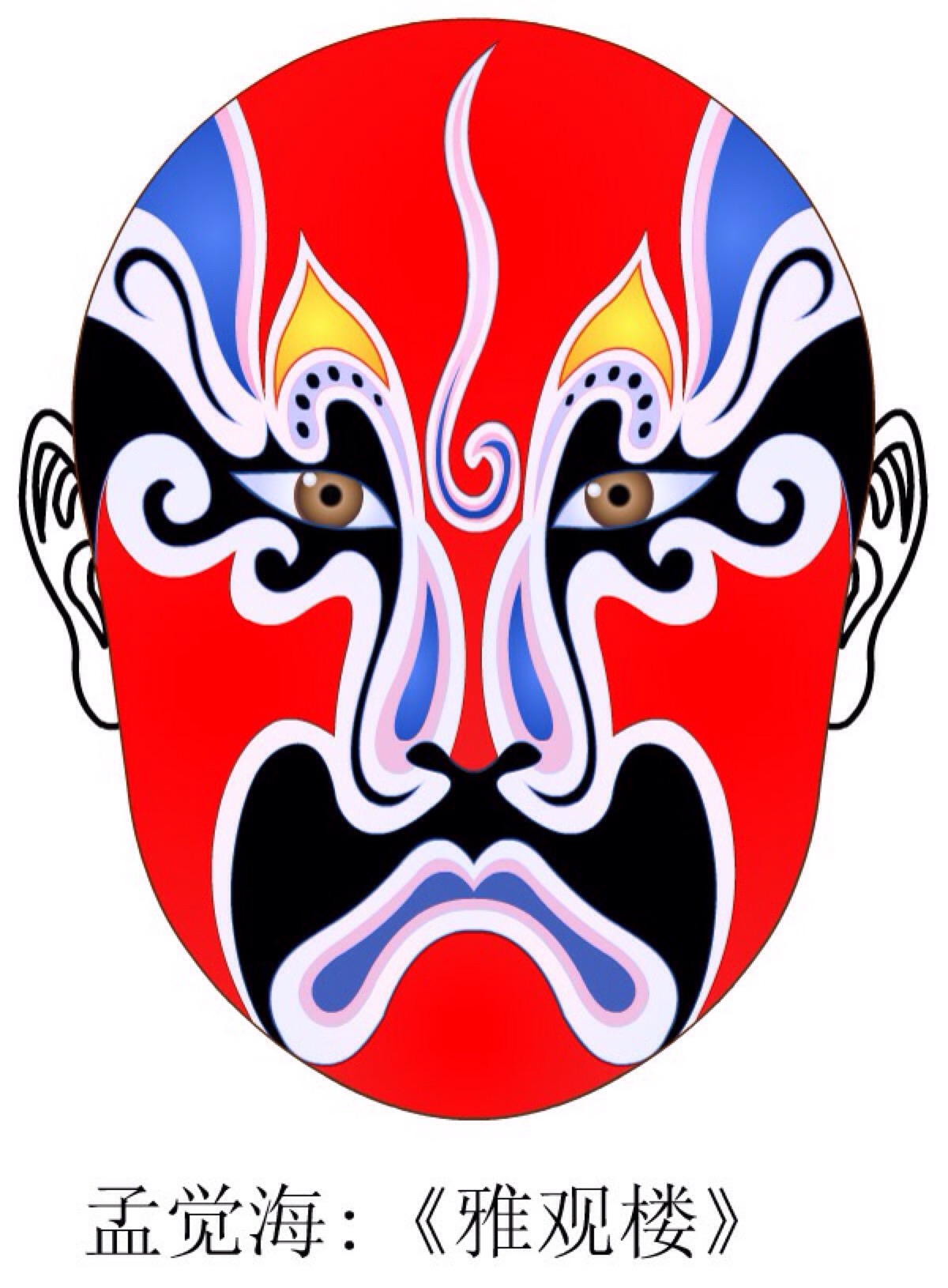 京剧脸谱(第一辑)