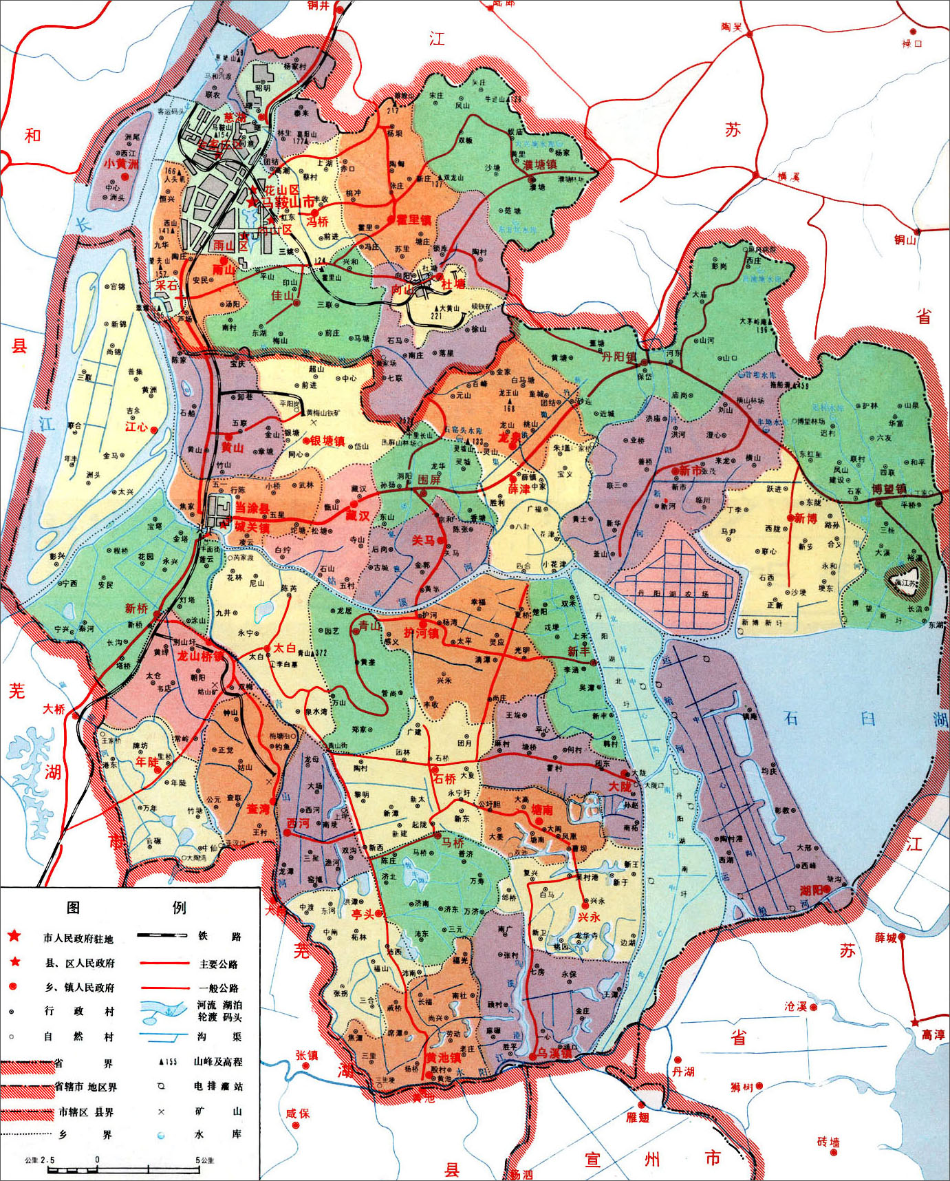 马鞍山市地图马鞍山市地图全图