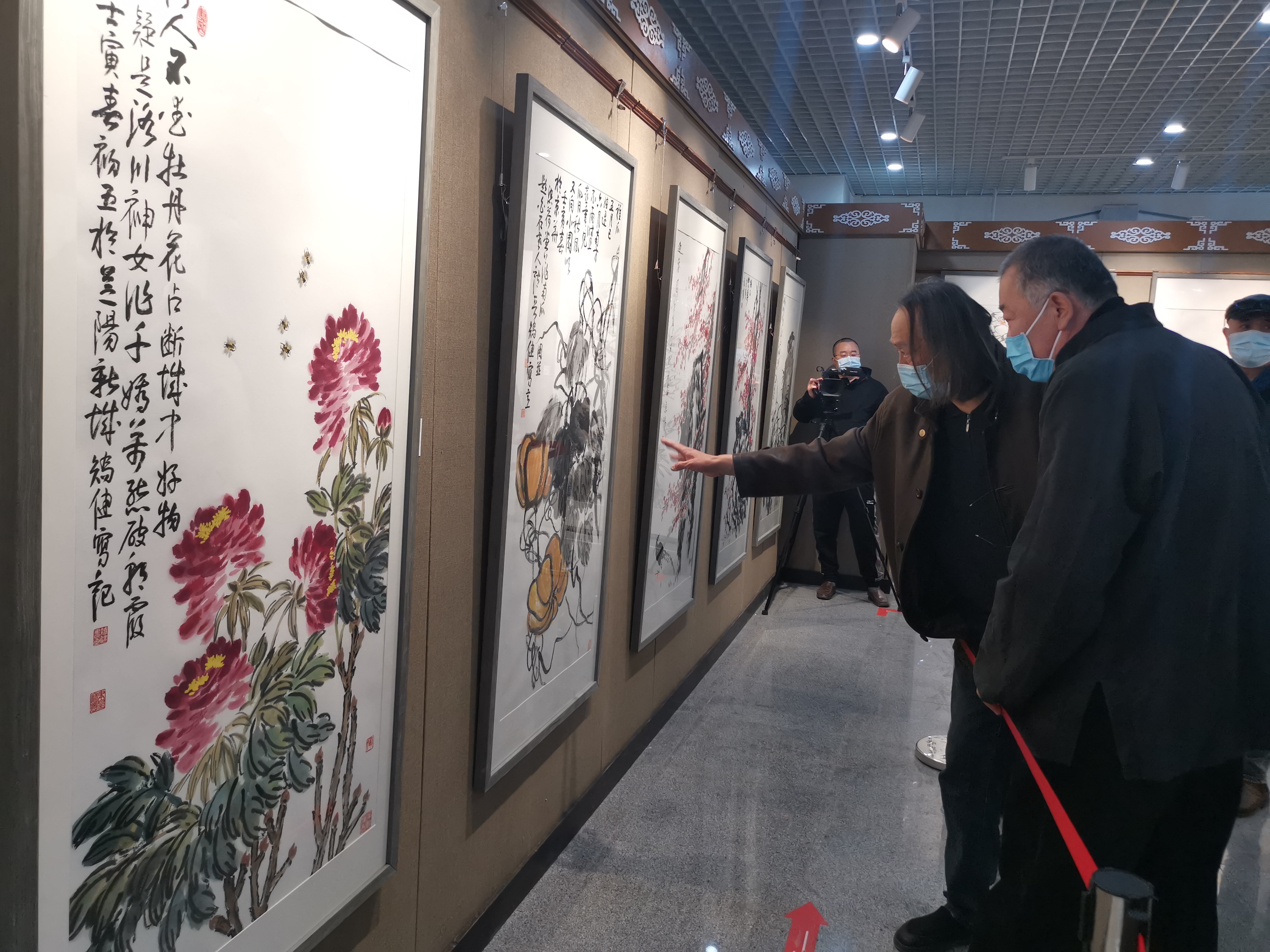 大匠之门邢少臣师生作品展在北京玉渊潭公园隆重开幕