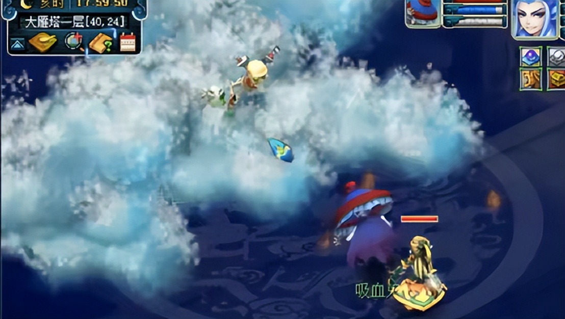 ​梦幻西游：就剩一蓝的吸血鬼宝宝冲全红！这波不成功便成仁