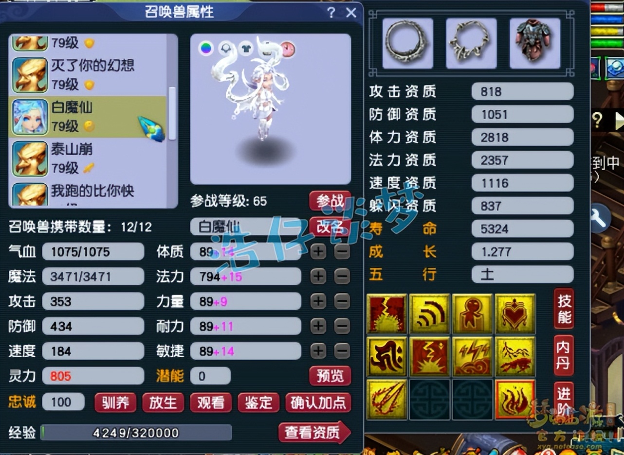 梦幻西游：69天花板花果山，6无级别+4超简易，宝宝碾压服战宠