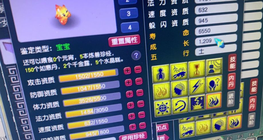 梦幻西游：9技能海毛虫回炉，结果炸出翻页成就，第一个性宠出炉