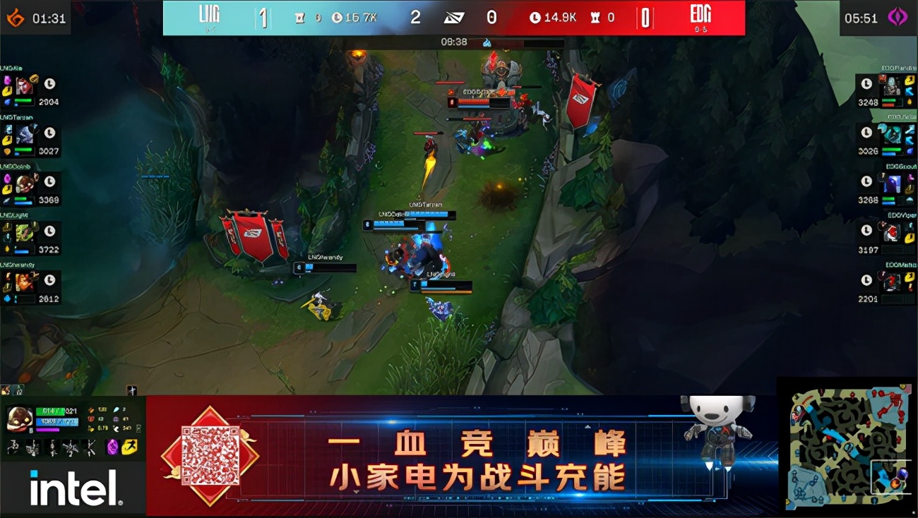LOL-LPL：Light泽丽灿丽花火天秀收割，LNG团战为王2-0战胜EDG