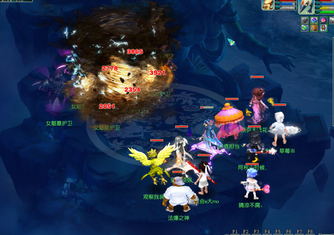 玩家故事丨门派调整在即，神威魔王秀出门派闯关逆天输出