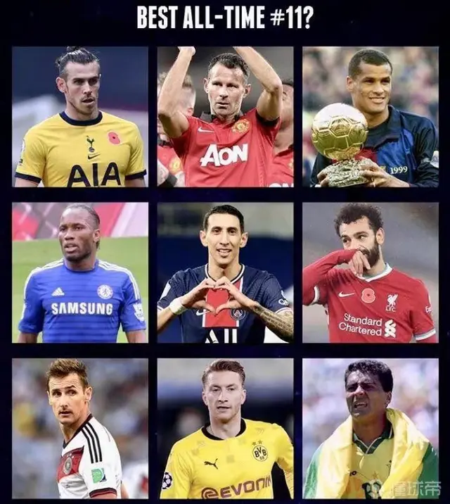The top ten great numbers in world football-No. 11 - premier| DayDayNews