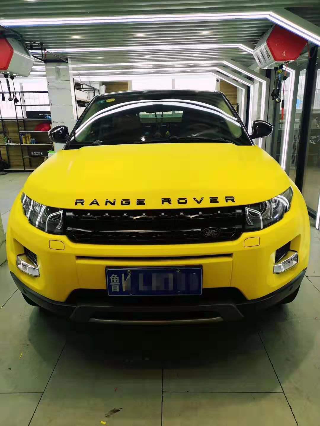 哑光黄极光改装案例赏析,特别骚气的颜色 极光是一个能驾驭的各