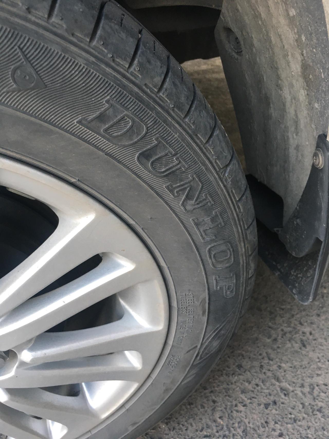 威驰的轮胎邓禄普的17565r14的这个是原车的轮胎