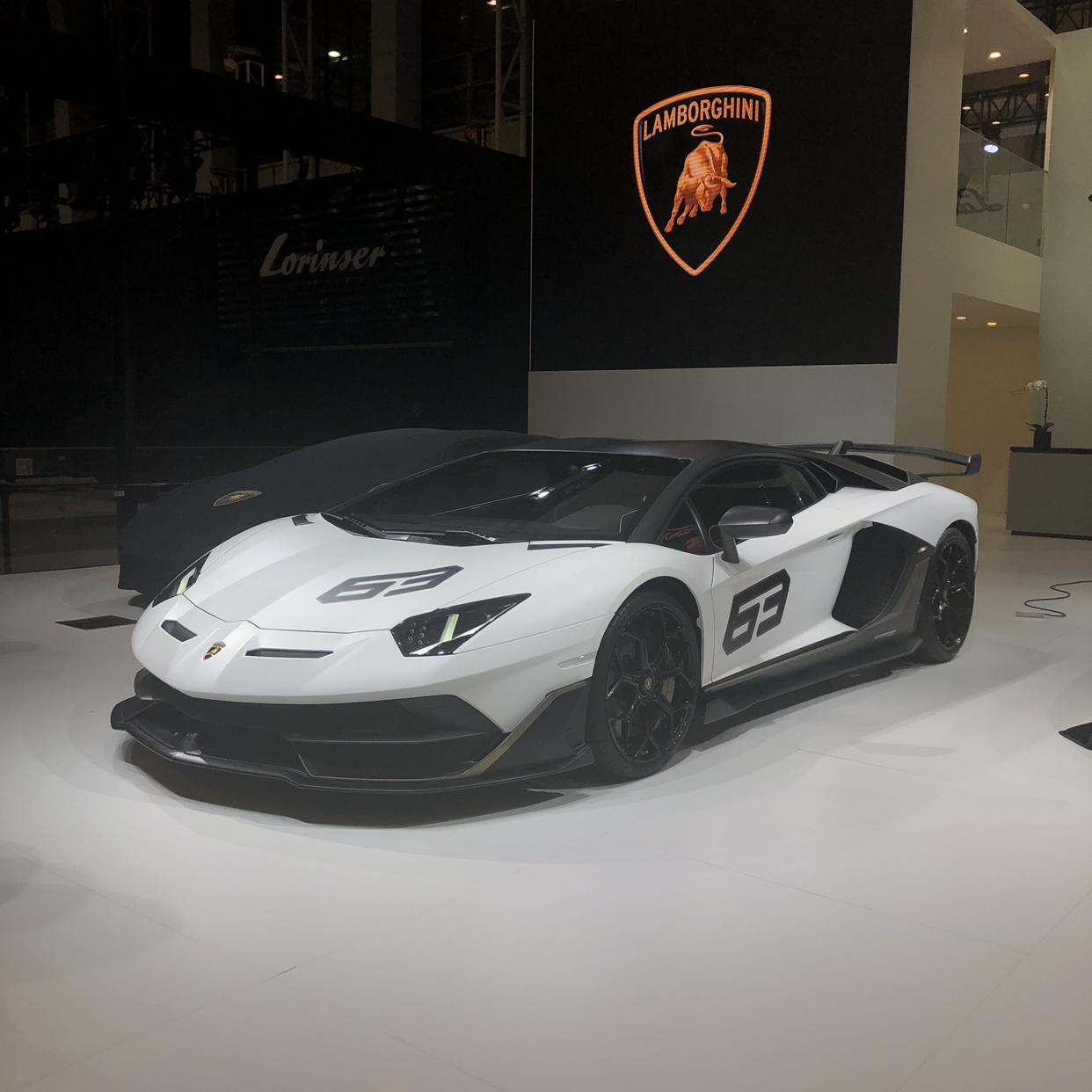 兰博基尼aventador svj 63限量版亚洲