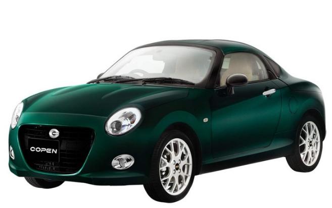 限量200辆 大发copen coupe官图日前,大发正式