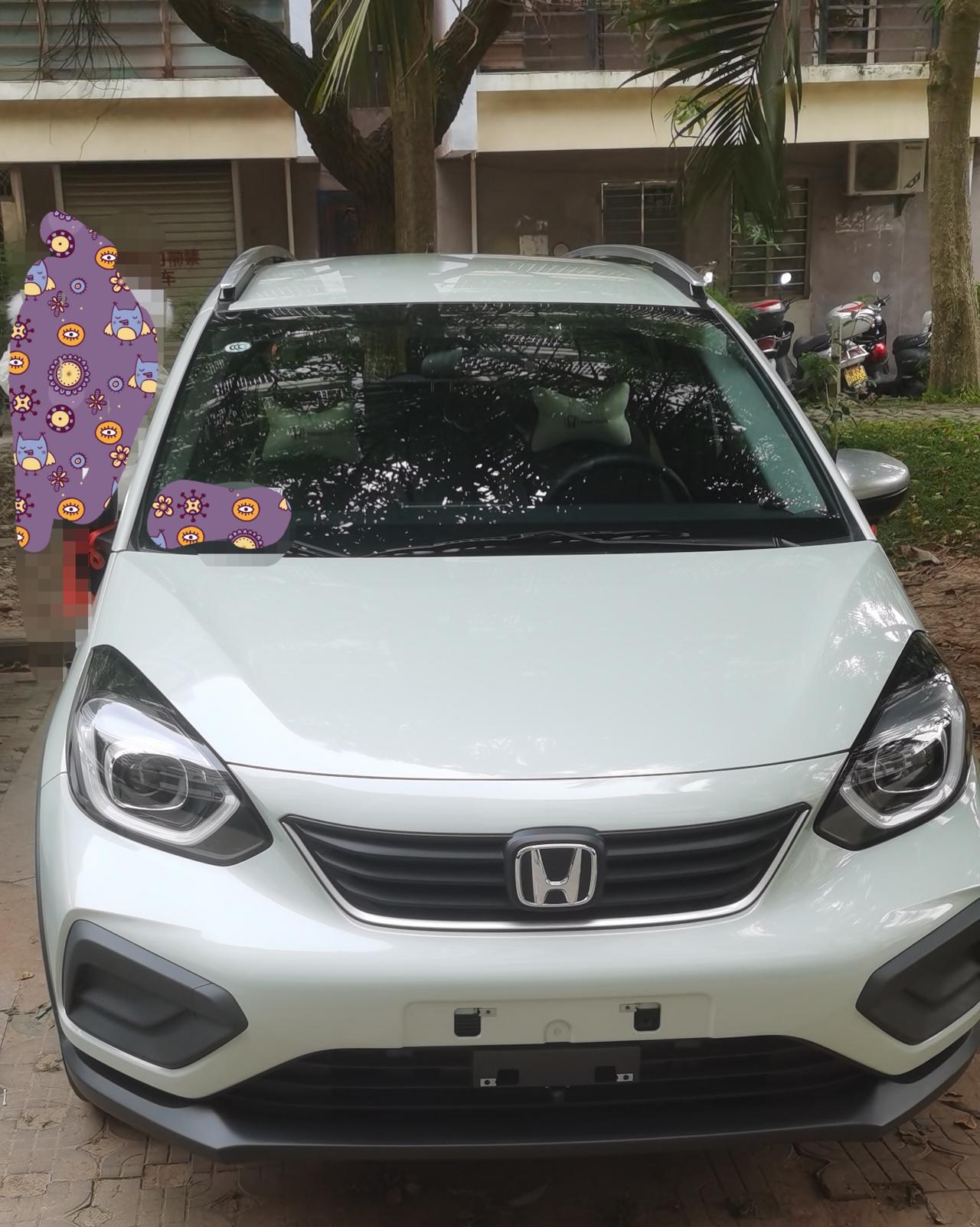 今天提车了,潮越版碧光翠_飞度车友圈_懂车帝