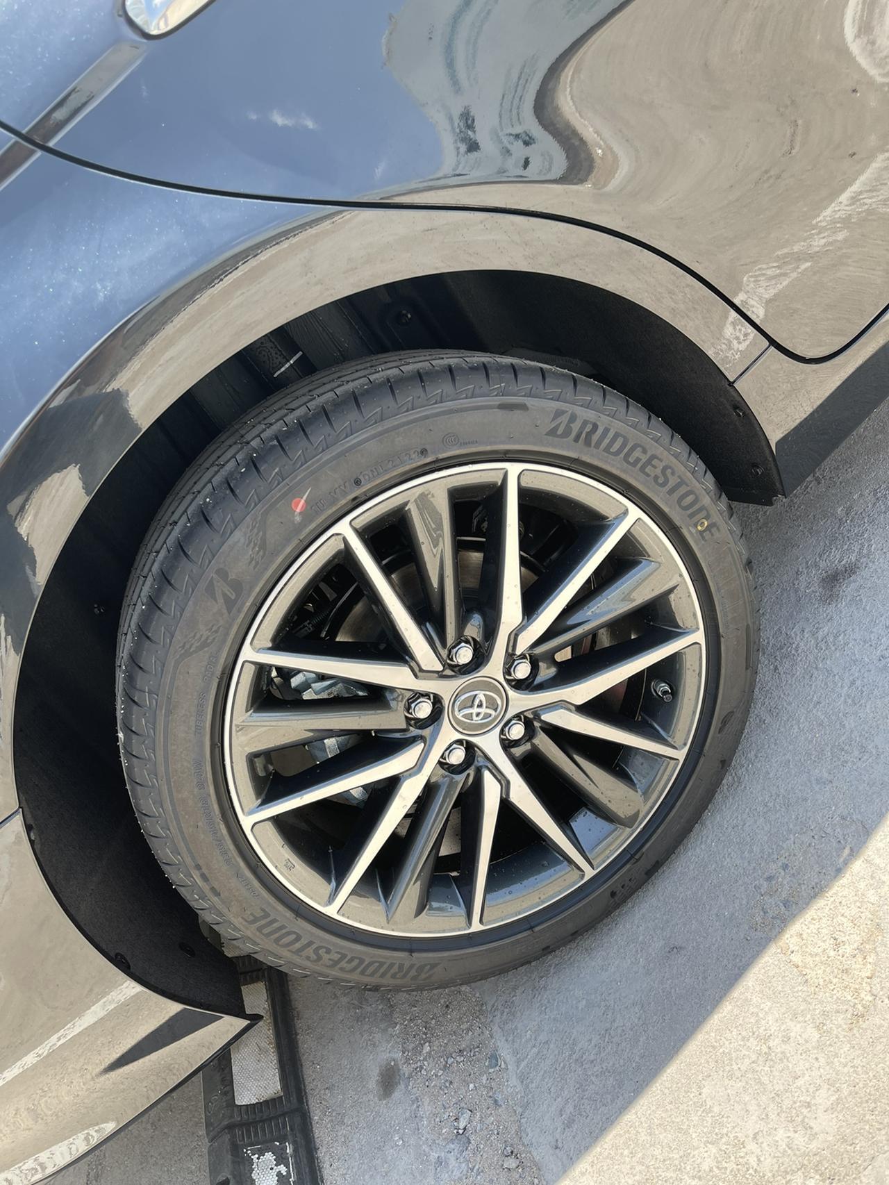 提车了 这是什么轮胎 算好的还是一般的_凯美瑞车友圈_懂车帝