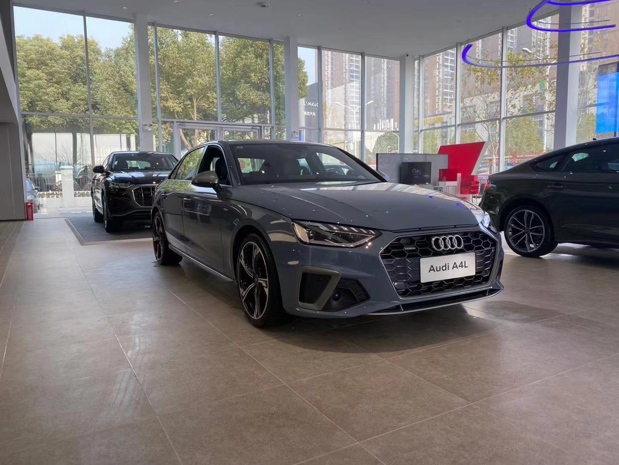 全新奥迪a4l40quattrors套件燃速型凯莫拉灰已到店欢迎到店品鉴