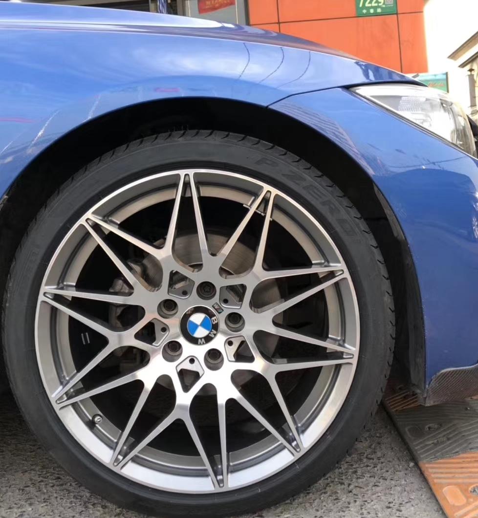 宝马3系升级鸟巢款锻造轮毂