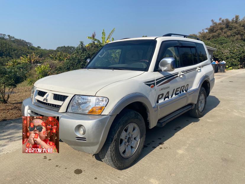 01年三菱帕杰罗人称山猫硬派越野30超选四驱