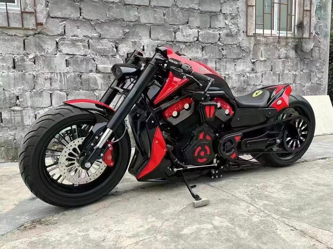 现货ferrari 法拉利定制版 哈雷金刚狼,公里数特别少