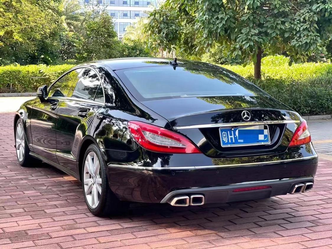 [色〕14年奔驰进口cls300,3.5自吸v6,amg包围