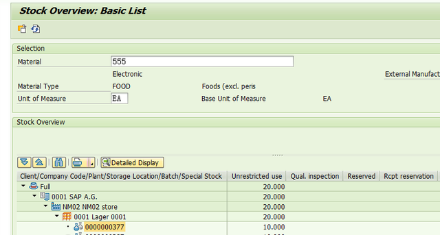 Delivery Automatic Creation for UB type STO