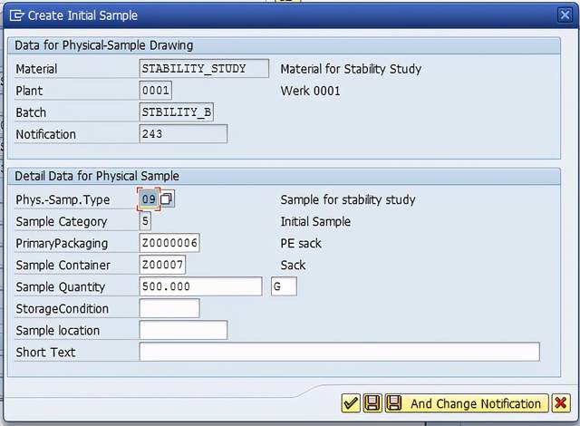 Stability Study with SAP Quality Management