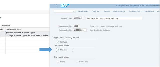 SAP QM Automatic Defect Recording