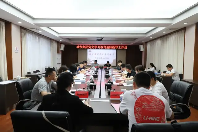 湘潭城发集团召开党史学习教育巡回指导工作会，强调了这些内容