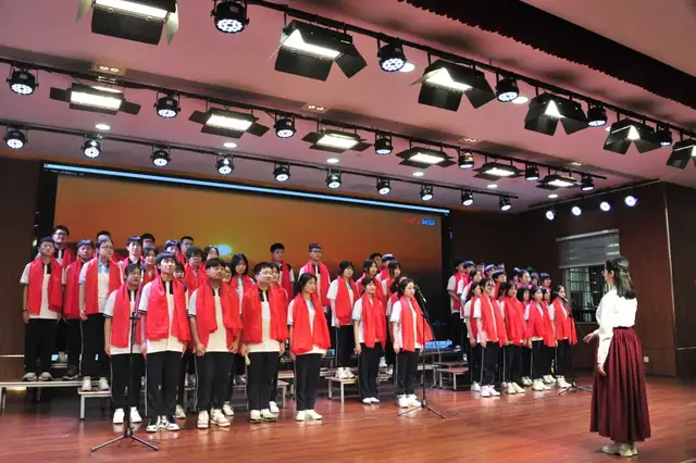 童心向党 红歌嘹亮|湘潭市三中举行“童心向党——唱支红歌给党听”合唱比赛