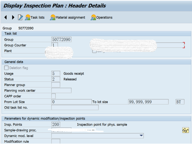 SAP QM 檢驗點 (Inspection Point) 的使用