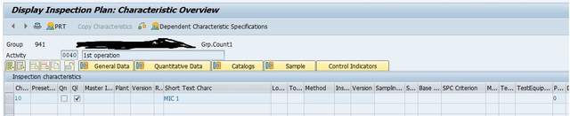 SAP QM Cost of Quality Inspection