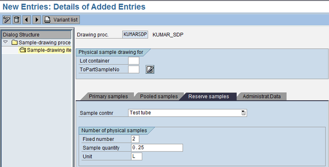 Physical Samples Management in SAP QM