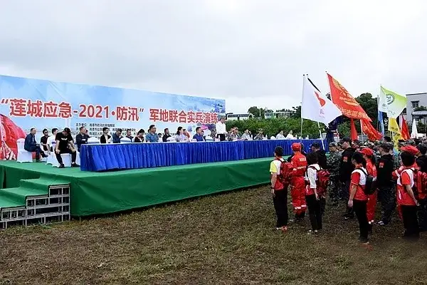 湘潭市中医医院荣获“2021年湘潭市防汛应急救援技能竞赛”季军