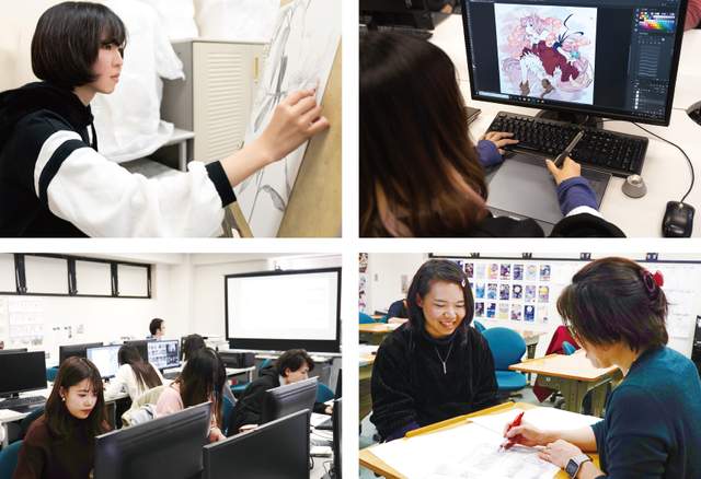 日本动漫专业这6所专门学校值得一去