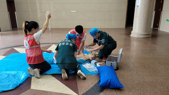 湘潭县中医医院：开展应急演练 筑牢安全防线