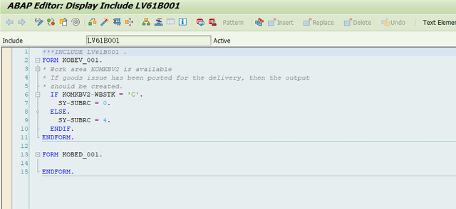 Output type SPED trigger inbound delivery after PGI for inter-company STO's outb