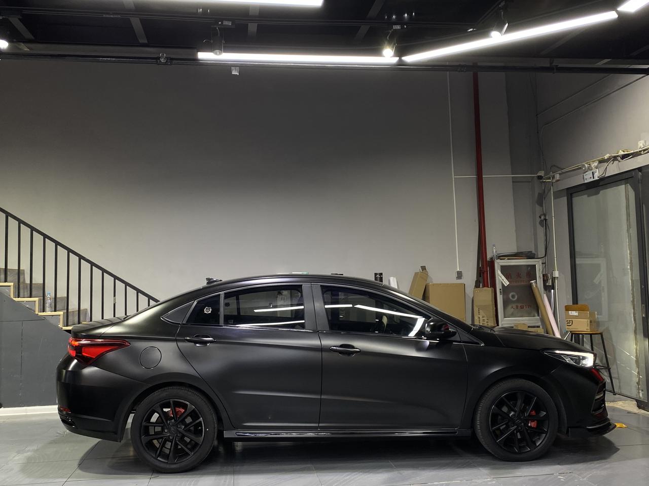 贴了黑武士,车友圈们品鉴下_艾瑞泽gx车友圈_懂车帝