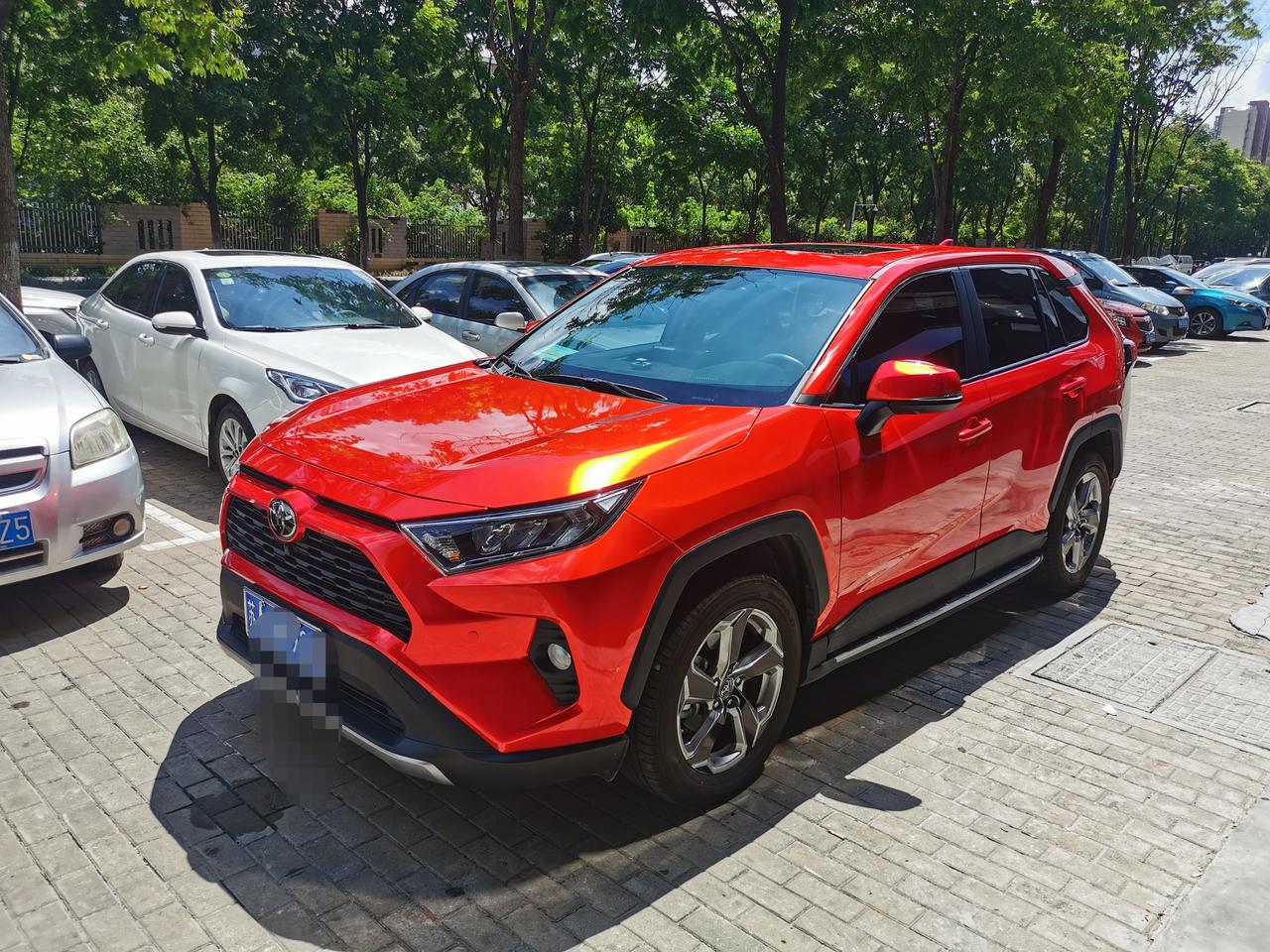 21荣放提车1月用车以及改色