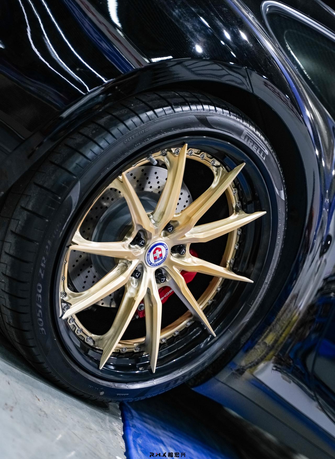 保时捷992 hre s104sc 前20寸 后21寸 jb