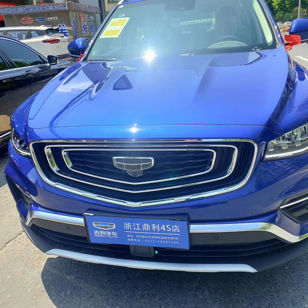 回答了有没有蓝色20款吉利博越pro的车友交流一下